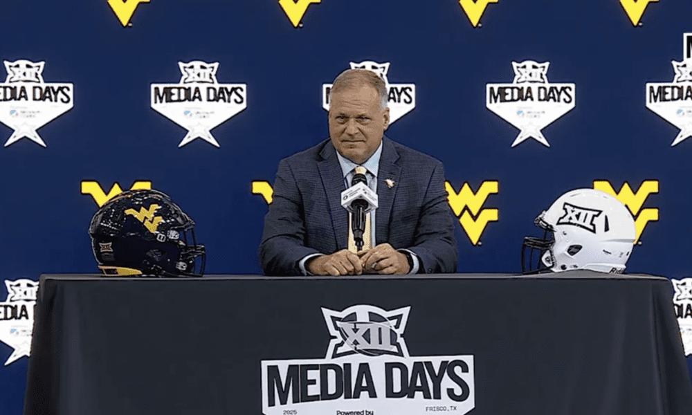 WVU Football HC Rich Rodriguez at Big 12 Media Days